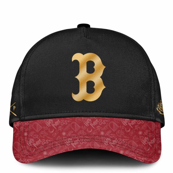 LIMITED EDITION - NEW CUSTOMIZED MLB03 BRS BOSTON RED SOX x HARRY POTTER BASEBALL JERSEY & CAP