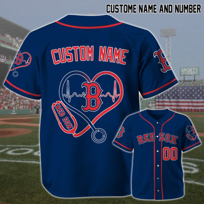 LIMITED EDITION - NEW CUSTOMIZED MLB03 BR SOX BASEBALL JERSEY