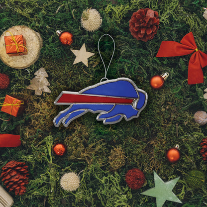 LIMITED EDITION - NEW CUSTOMIZED NFL03 BFB BUFFALO BILLS ACRYLIC ORNAMENT