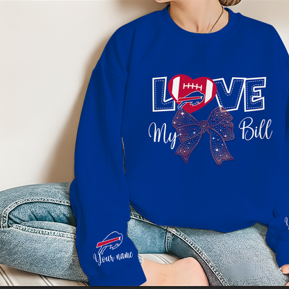 LIMITED EDITION - NEW CUSTOMIZED NFL03 BFB BUFFALO BILLS UNISEX T-SHIRT, POLO, HOODIE & JACKETS