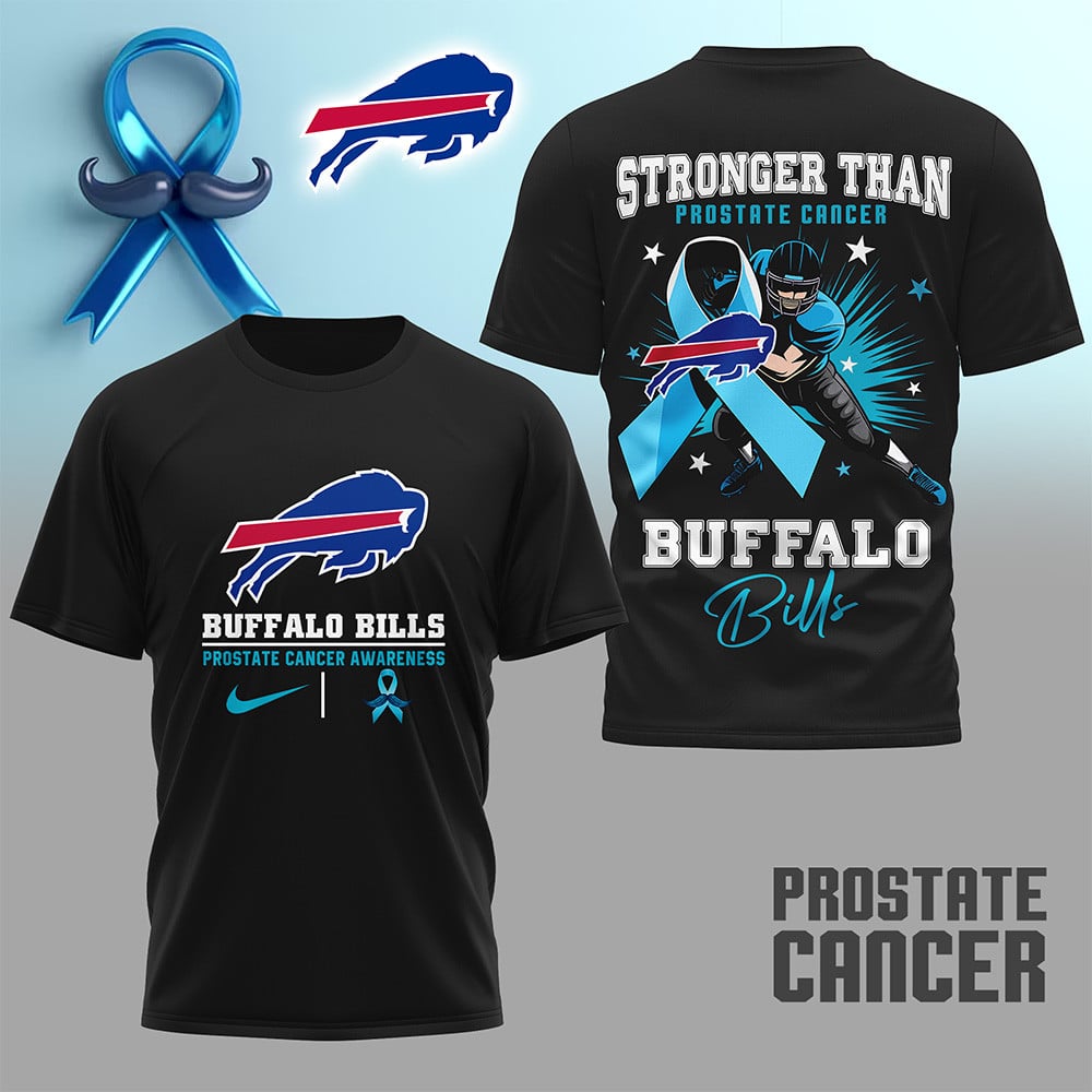 LIMITED EDITION - NEW CUSTOMIZED NFL03 BFB BUFFALO BILLS T-SHIRT