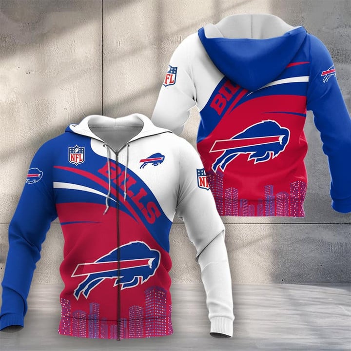 LIMITED EDITION - NEW CUSTOMIZED NFL03 BFB BUFFALO BILLS UNISEX T-SHIRT, POLO, HOODIE & JACKETS