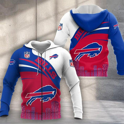 LIMITED EDITION - NEW CUSTOMIZED NFL03 BFB BUFFALO BILLS UNISEX T-SHIRT, POLO, HOODIE & JACKETS