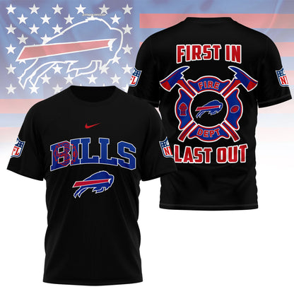 LIMITED EDITION - NEW CUSTOMIZED NFL03 BFB BUFFALO BILLS T-SHIRT | MULTIPLE COLORS AVAILABLE
