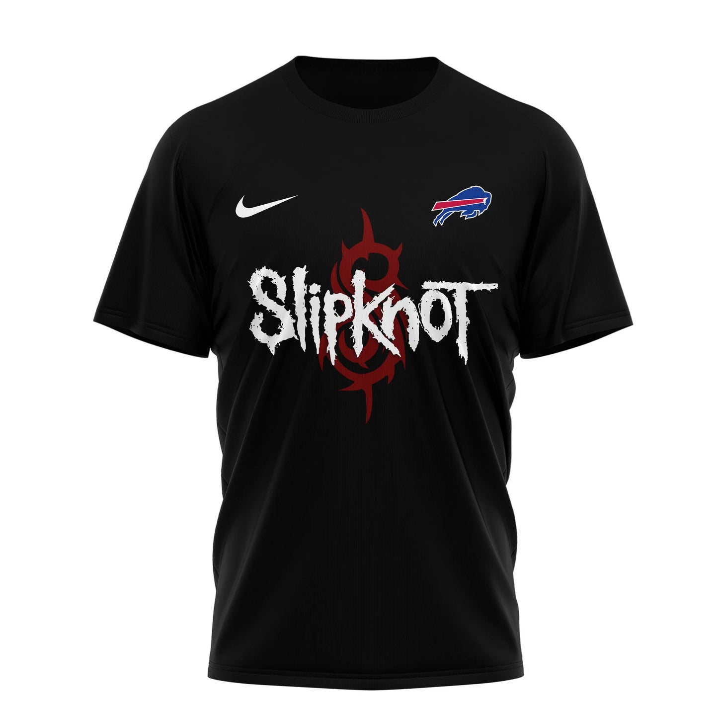 LIMITED EDITION - NEW CUSTOMIZED NFL03 BFB BUFFALO BILLS SLIPKNOT 3D SHIRT