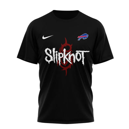 LIMITED EDITION - NEW CUSTOMIZED NFL03 BFB BUFFALO BILLS SLIPKNOT 3D SHIRT