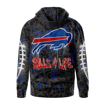 LIMITED EDITION - NEW CUSTOMIZED NFL03 BFB BUFFALO BILLS UNISEX T-SHIRT, POLO, HOODIE & JACKETS
