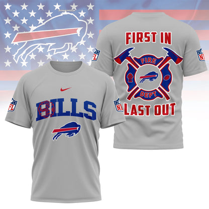 LIMITED EDITION - NEW CUSTOMIZED NFL03 BFB BUFFALO BILLS T-SHIRT | MULTIPLE COLORS AVAILABLE