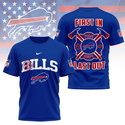 LIMITED EDITION - NEW CUSTOMIZED NFL03 BFB BUFFALO BILLS T-SHIRT | MULTIPLE COLORS AVAILABLE