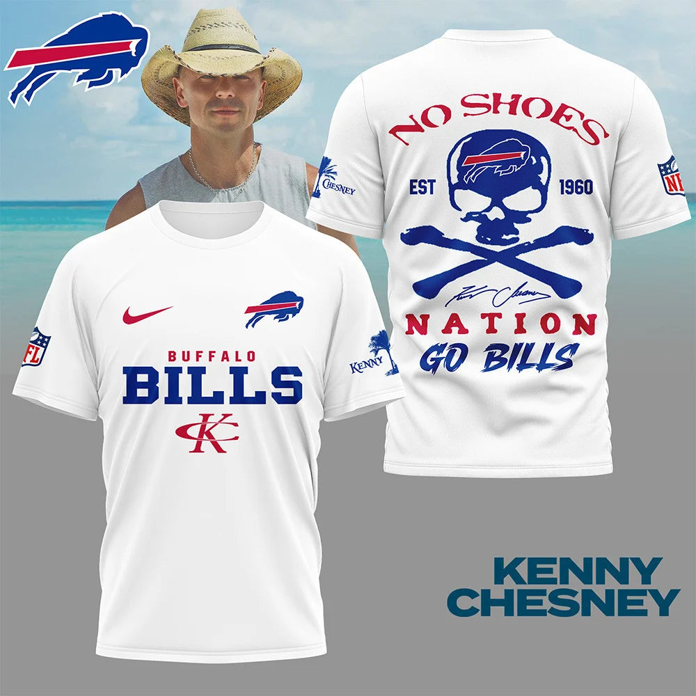 LIMITED EDITION - NEW CUSTOMIZED NFL03 BFB BUFFALO BILLS T-SHIRT | MULTIPLE COLORS AVAILABLE