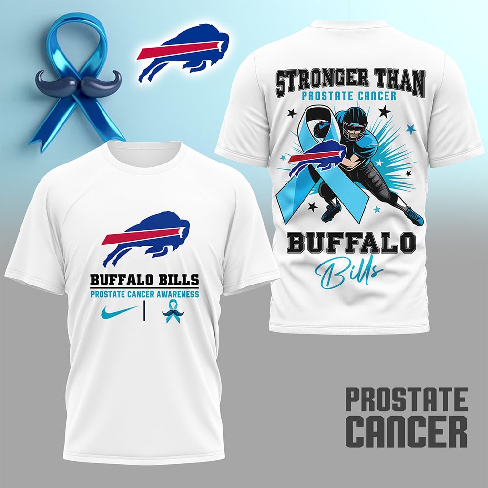 LIMITED EDITION - NEW CUSTOMIZED NFL03 BFB BUFFALO BILLS T-SHIRT