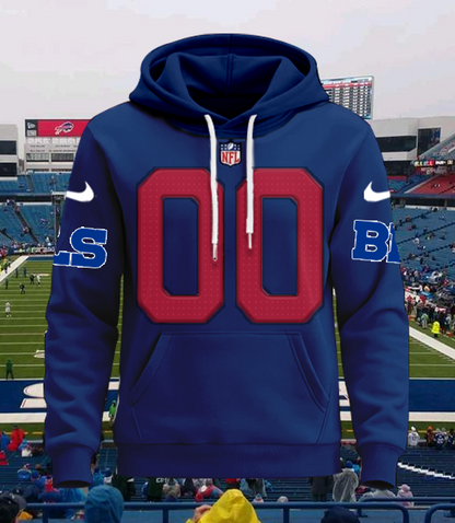 LIMITED EDITION - NEW CUSTOMIZED NFL03 BFB BUFFALO BILLS UNISEX T-SHIRT, POLO, HOODIE & JACKETS