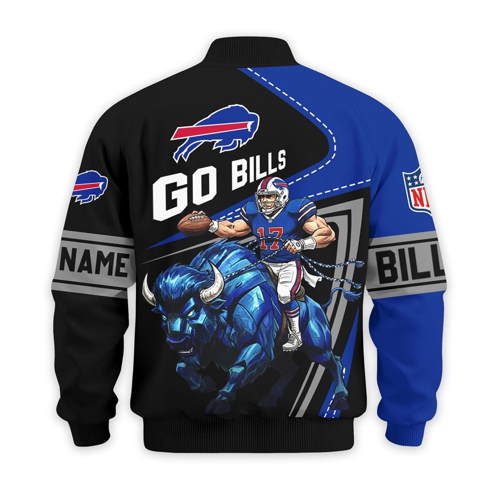 LIMITED EDITION - NEW CUSTOMIZED NFL03 BFB BUFFALO BILLS UNISEX T-SHIRT, POLO, HOODIE & JACKETS