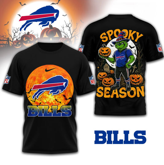 LIMITED EDITION - NEW CUSTOMIZED NFL03 BFB BUFFALO BILLS x SPOOKY SEASON T-SHIRT, HOODIE, ZIP HOODIE