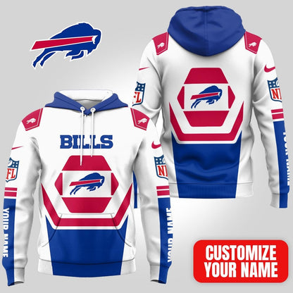 LIMITED EDITION - NEW CUSTOMIZED NFL03 BFB BUFFALO BILLS UNISEX T-SHIRT, POLO, HOODIE & JACKETS