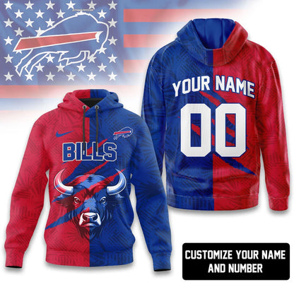 LIMITED EDITION - NEW CUSTOMIZED NFL03 BFB BUFFALO BILLS T-SHIRT, HOODIE, ZIP HOODIE