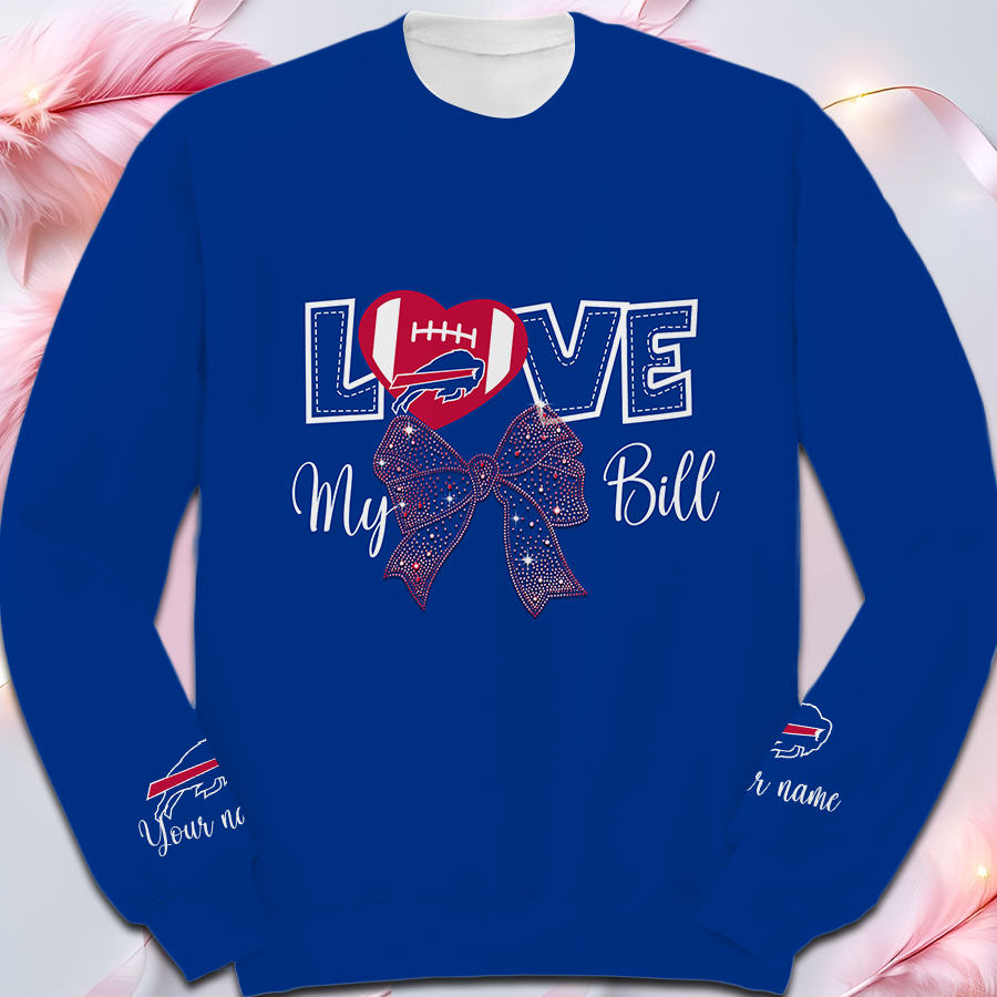LIMITED EDITION - NEW CUSTOMIZED NFL03 BFB BUFFALO BILLS UNISEX T-SHIRT, POLO, HOODIE & JACKETS