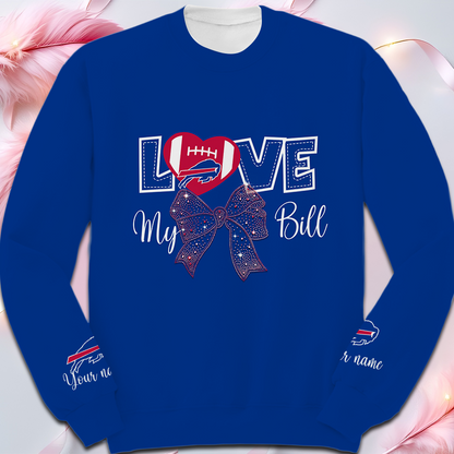 LIMITED EDITION - NEW CUSTOMIZED NFL03 BFB BUFFALO BILLS UNISEX T-SHIRT, POLO, HOODIE & JACKETS