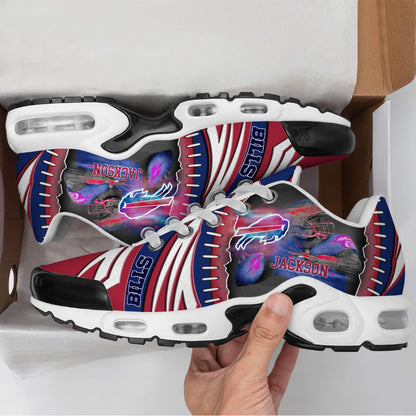 LIMITED EDITION - NEW CUSTOMIZED NFL03 BFB BUFFALO BILLS UNISEX AIR MAX PLUS SNEAKERS