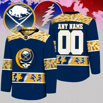 [SUPER SALE] NEW CUSTOMIZED NHL28 BFS BUFFALO SABRES UNISEX HOCKEY JERSEY