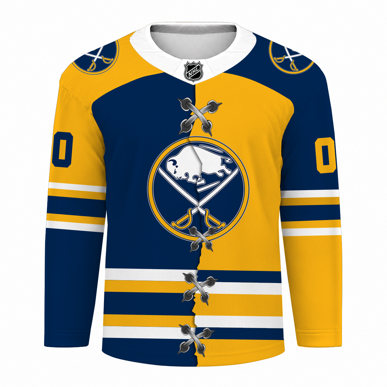 [SUPER SALE] NEW CUSTOMIZED NHL28 BFS BUFFALO SABRES UNISEX HOCKEY JERSEY
