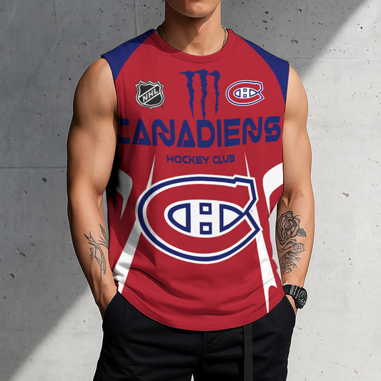 LIMITED EDITION - NEW CUSTOMIZED NHL11 MCD MONTREAL CANADIENS TANK TOP & GYM SHIRT