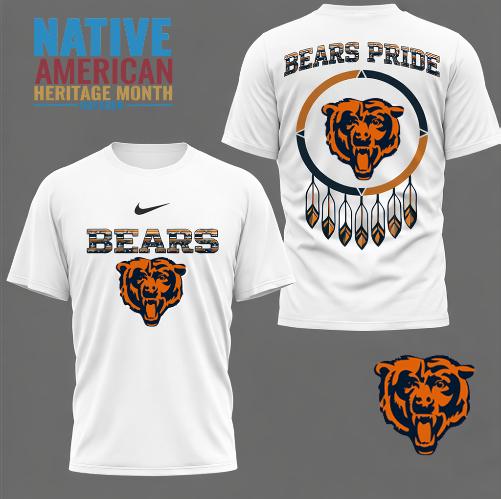 LIMITED EDITION - NEW CUSTOMIZED NFL26 CCB CHICAGO BEARS GIANTS 3D SHIRT