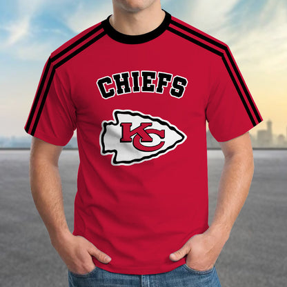 LIMITED EDITION - NEW PREMIUM NFL01 KCC KANSAS CITY CHIEFS UNISEX T-SHIRT