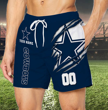 LIMITED EDITION - NEW PREMIUM NFL21 DCB DALLAS COWBOYS SHORT PANTS