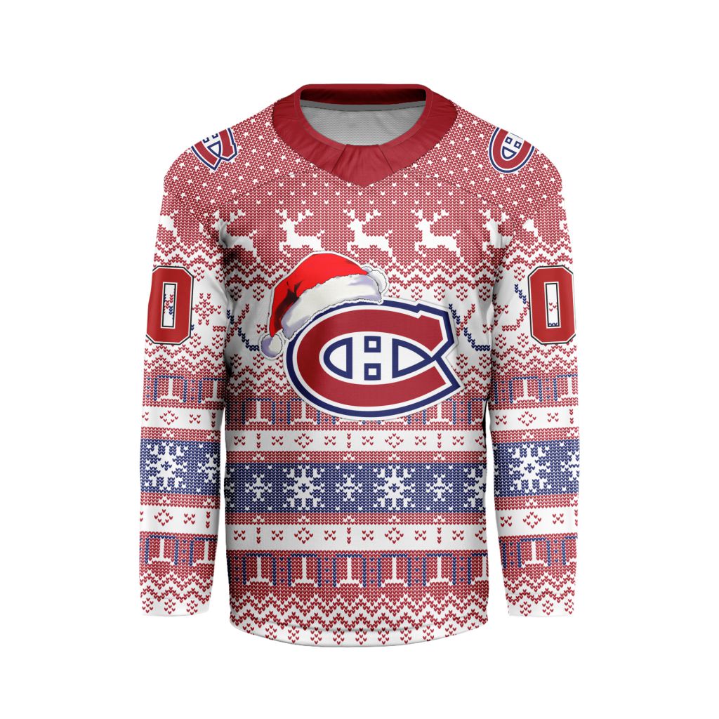 LIMITED EDITION - NEW CUSTOMIZED NHL11 MCD MONTREAL CANADIENS LONG SLEEVED T-SHIRT