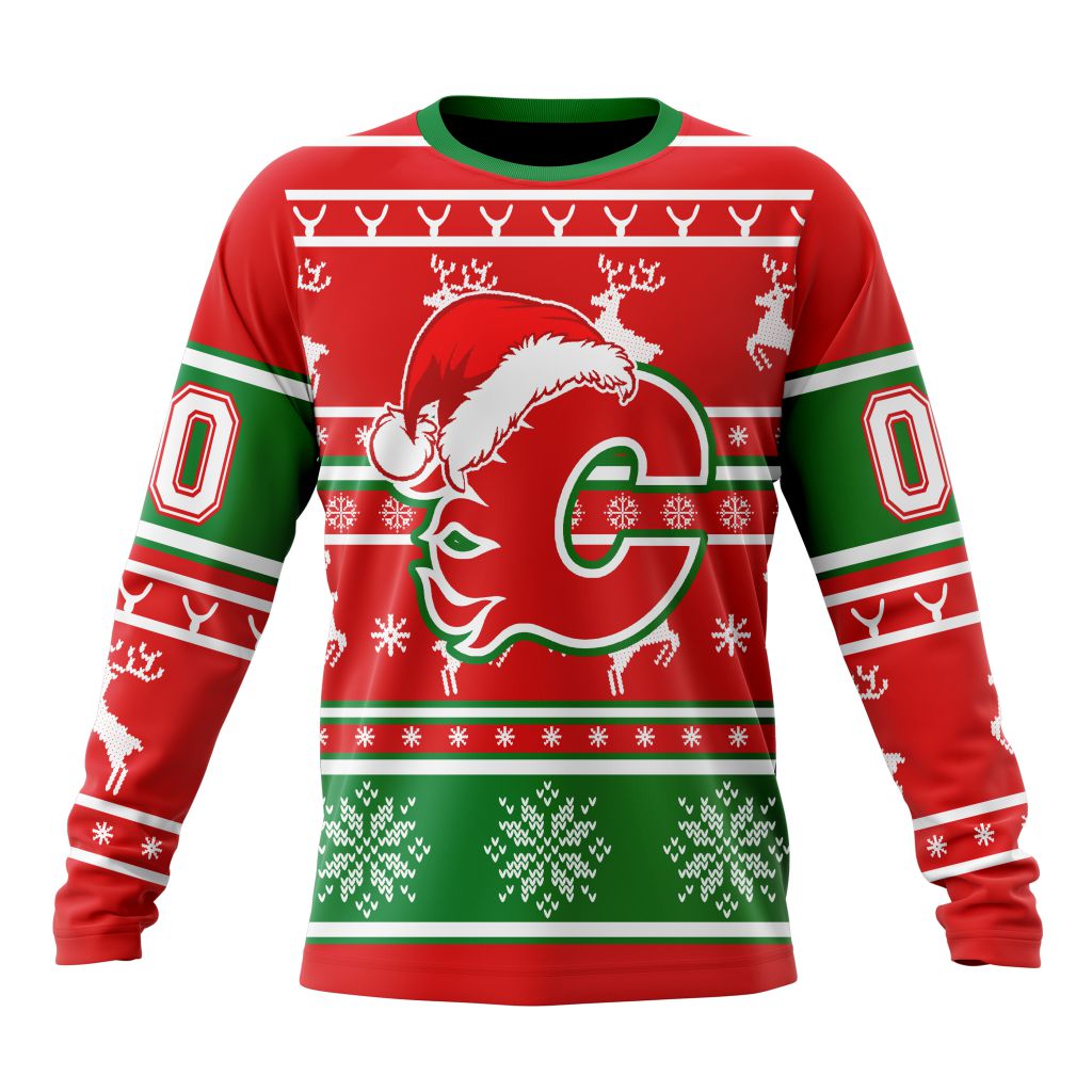 LIMITED EDITION - NEW CUSTOMIZED NHL17 CGF CALGARY FLAMES UNISEX T-SHIRT, POLO, HOODIE & JACKETS