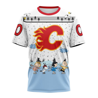 LIMITED EDITION - NEW CUSTOMIZED NHL17 CGF CALGARY FLAMES UNISEX T-SHIRT, POLO, HOODIE & JACKETS