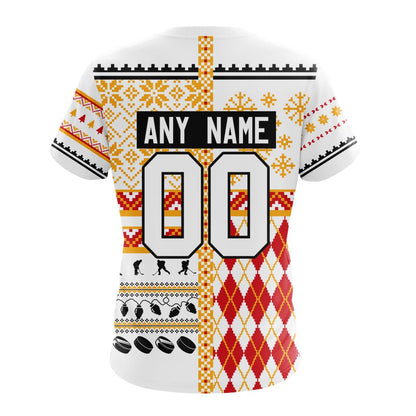 LIMITED EDITION - NEW CUSTOMIZED NHL17 CGF CALGARY FLAMES UNISEX T-SHIRT, POLO, HOODIE & JACKETS