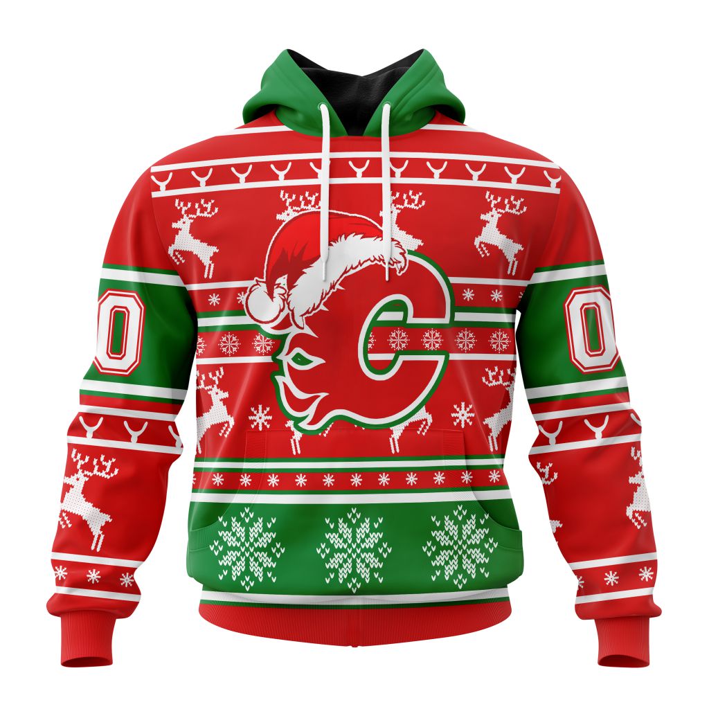 LIMITED EDITION - NEW CUSTOMIZED NHL17 CGF CALGARY FLAMES UNISEX T-SHIRT, POLO, HOODIE & JACKETS