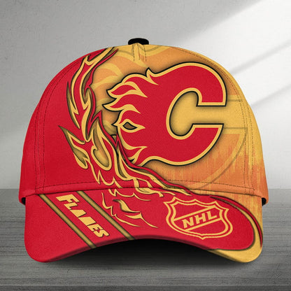 LIMITED EDITION - NEW CUSTOMIZED NHL17 CGF CALGARY FLAMES CLASSIC CAP