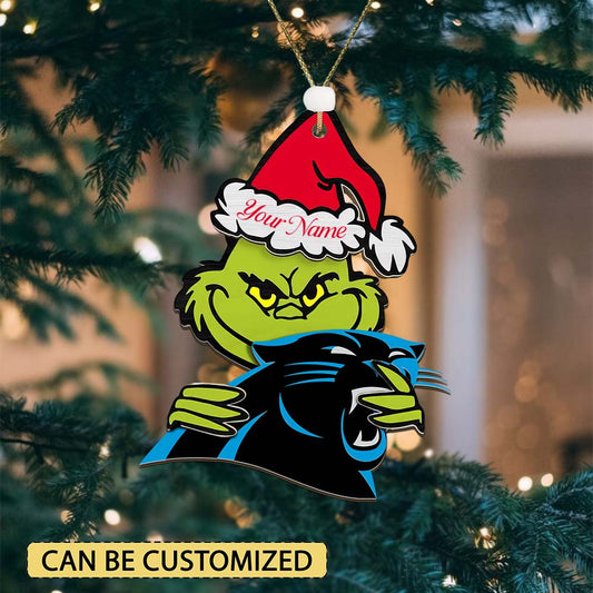 LIMITED EDITION - NEW CUSTOMIZED NFL23 CLP CAROLINA PANTHERS ACRYLIC ORNAMENT