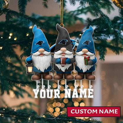 LIMITED EDITION - NEW CUSTOMIZED NFL23 CLP CAROLINA PANTHERS ORNAMENT