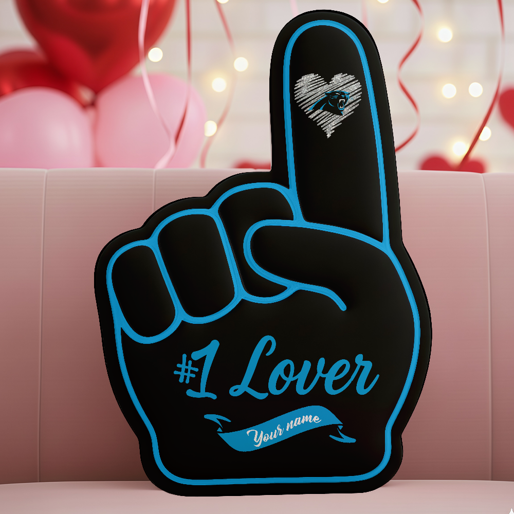 LIMITED EDITION - NEW CUSTOMIZED NFL23 CLP CAROLINA PANTHERS 3D BODY PILLOW