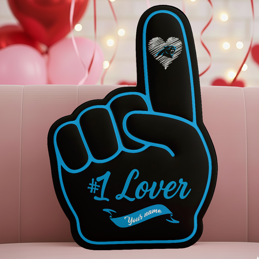 LIMITED EDITION - NEW CUSTOMIZED NFL23 CLP CAROLINA PANTHERS 3D BODY PILLOW