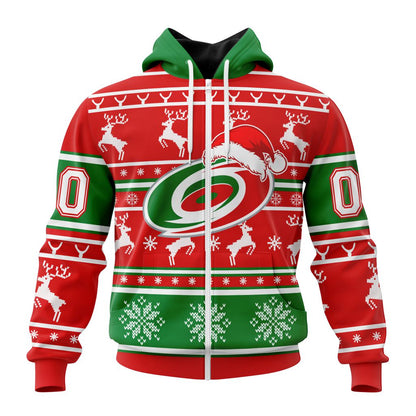 LIMITED EDITION - NEW CUSTOMIZED NHL07 CLH CAROLINA HURRICANES UNISEX T-SHIRT, POLO, HOODIE & JACKETS