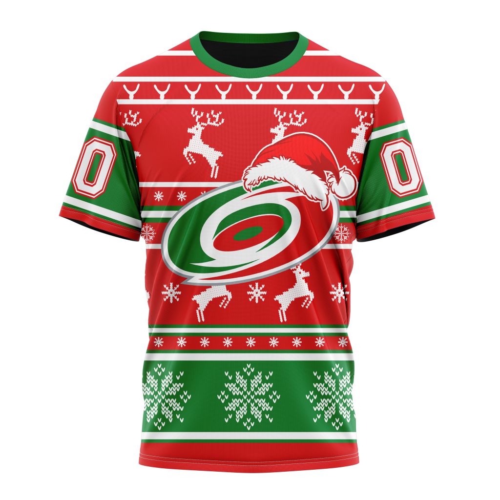 LIMITED EDITION - NEW CUSTOMIZED NHL07 CLH CAROLINA HURRICANES UNISEX T-SHIRT, POLO, HOODIE & JACKETS