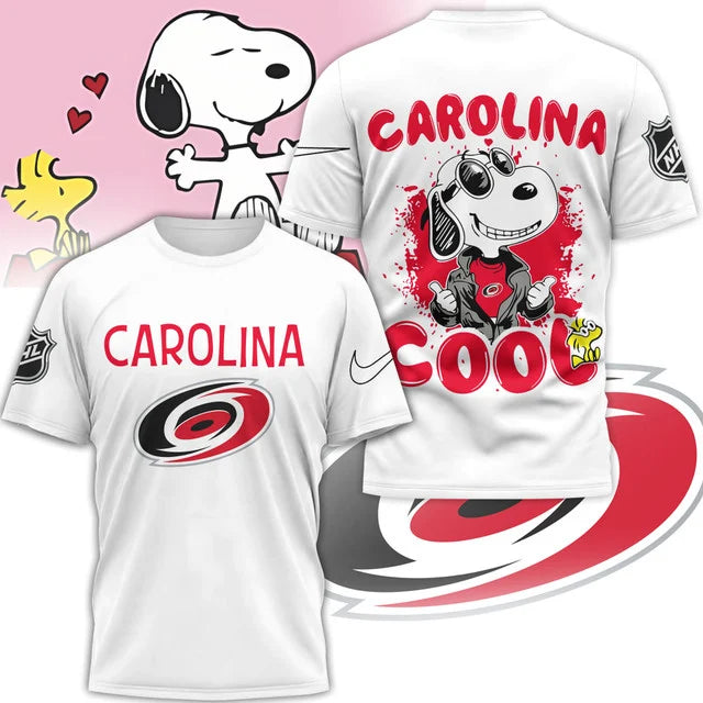 LIMITED EDITION - NEW CUSTOMIZED NHL07 CLH CAROLINA HURRICANES X SNOOPY T-SHIRT, SWEATSHIRT, HOODIE & ZIP HOODIE