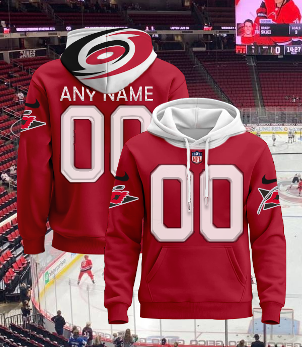 LIMITED EDITION - NEW CUSTOMIZED NHL07 CLH CAROLINA HURRICANES UNISEX T-SHIRT, POLO, HOODIE & JACKETS