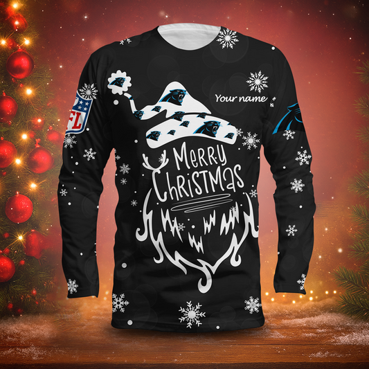 LIMITED EDITION - NEW CUSTOMIZED NFL23 CLP CAROLINA PANTHERS LONG SLEEVED T-SHIRT