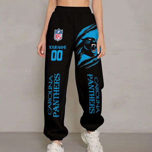 LIMITED EDITION - NEW PREMIUM NFL23 CLP CAROLINA PANTHERS UNISEX LONG PANTS