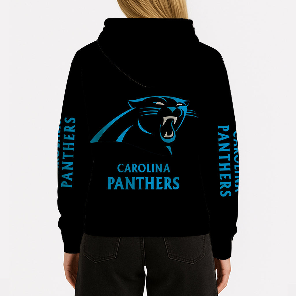 LIMITED EDITION - NEW CUSTOMIZED NFL23 CLP CAROLINA PANTHERS UNISEX HOODIE