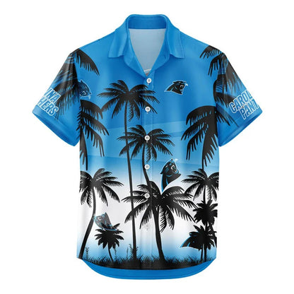 LIMITED EDITION - NEW CUSTOMIZED NFL23 CLP CAROLINA PANTHERS UNISEX HAWAIIAN SHIRT & SHORTS SET