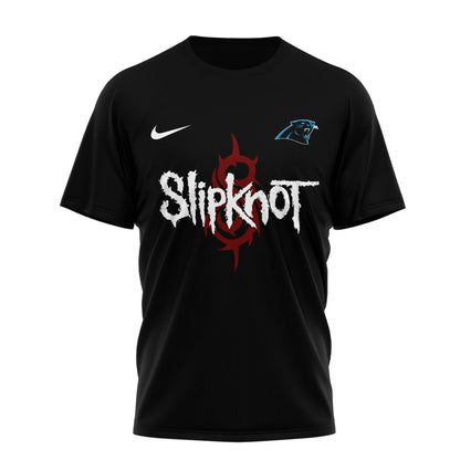 LIMITED EDITION - NEW CUSTOMIZED NFL23 CLP CAROLINA PANTHERS SLIPKNOT 3D SHIRT