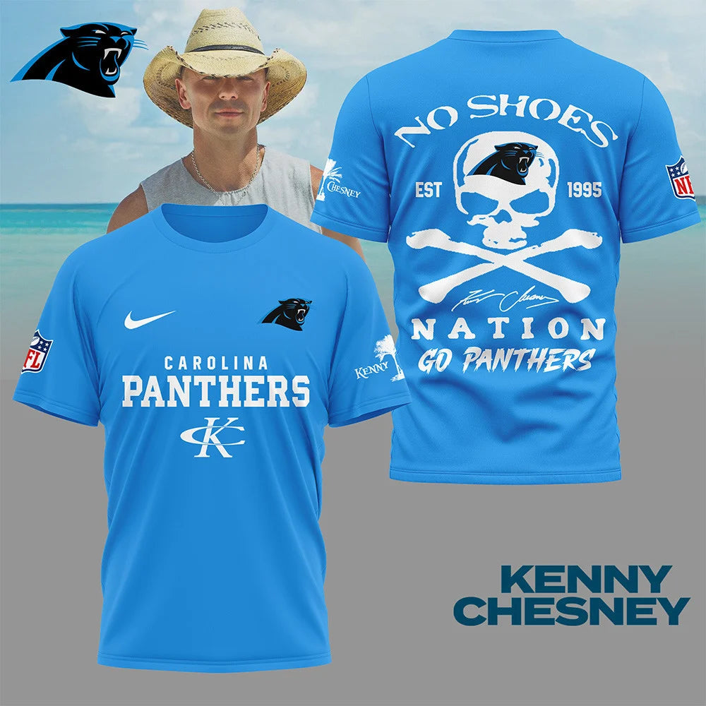 LIMITED EDITION - NEW CUSTOMIZED NFL23 CLP CAROLINA PANTHERS T-SHIRT | MULTIPLE COLORS AVAILABLE
