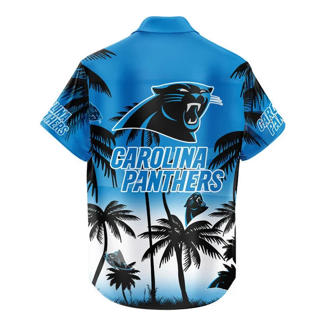 LIMITED EDITION - NEW CUSTOMIZED NFL23 CLP CAROLINA PANTHERS UNISEX HAWAIIAN SHIRT & SHORTS SET